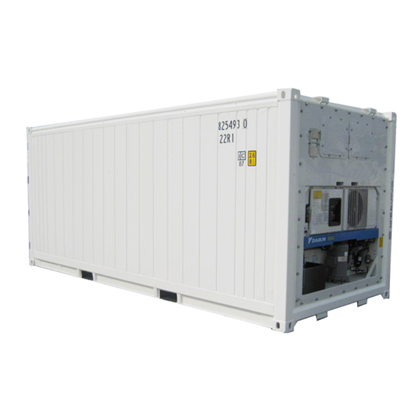 Static image of refrigerated containter
